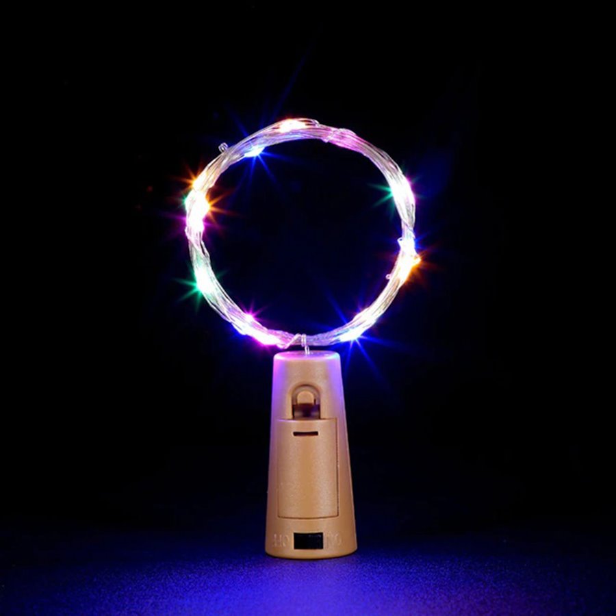 COLORWAY 5x LED řetěz/ vnitřní / 5x 20 LED / délka 5x 2m / více barevný/ napájení baterie