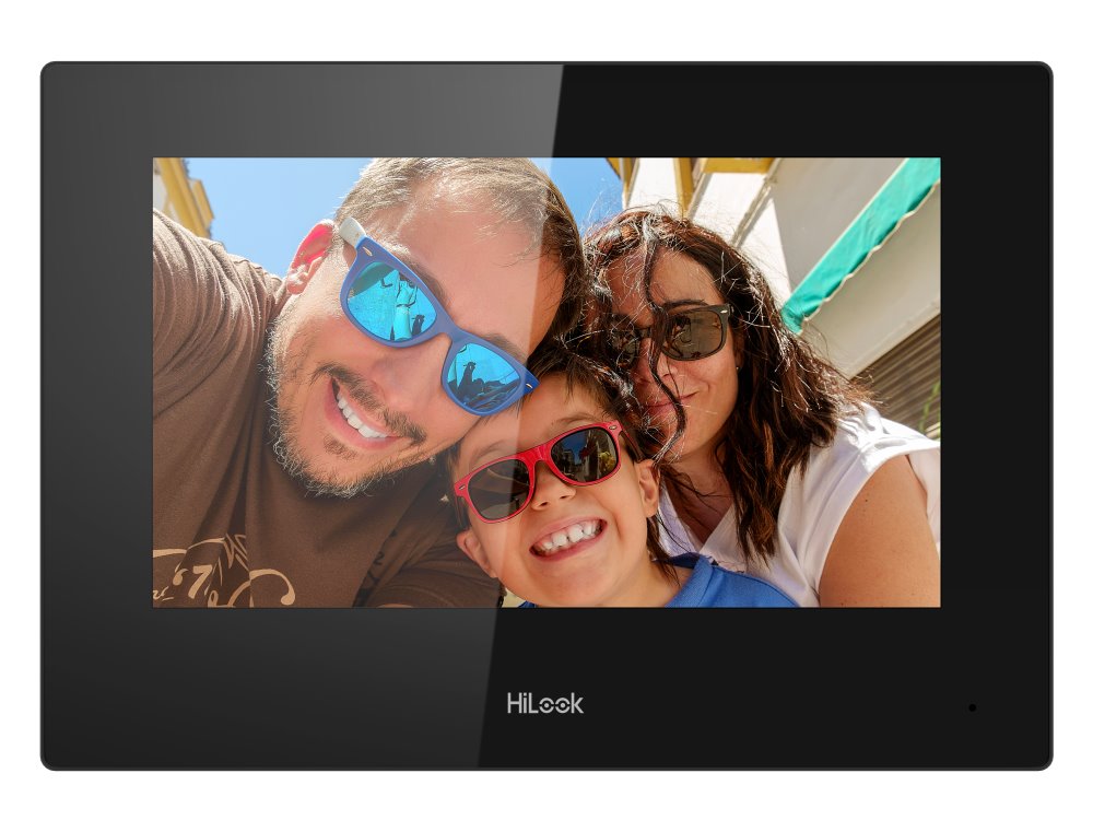 HiLook Powered by HIKVISION/ Chytrý domácí interkom VI-K43P/ Wi-Fi/ 1080p/ 7" 1024x600/ videotelefon/ IP65