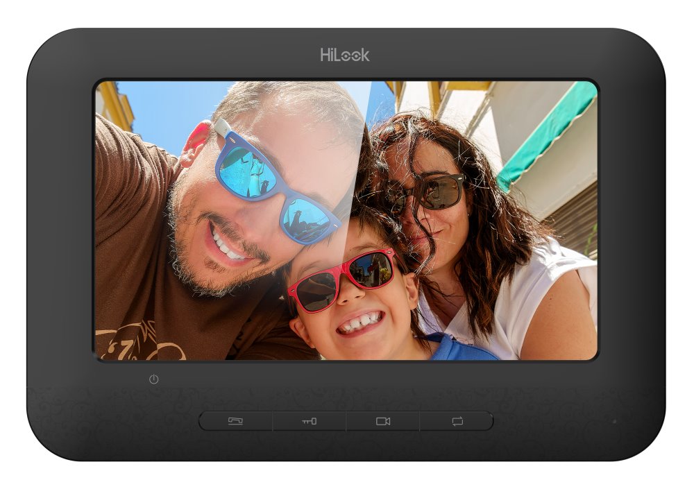 HiLook Powered by HIKVISION/ Domácí interkom VI-K12P/ 1080p/ 7" 800x480/ videotelefon/ IP65