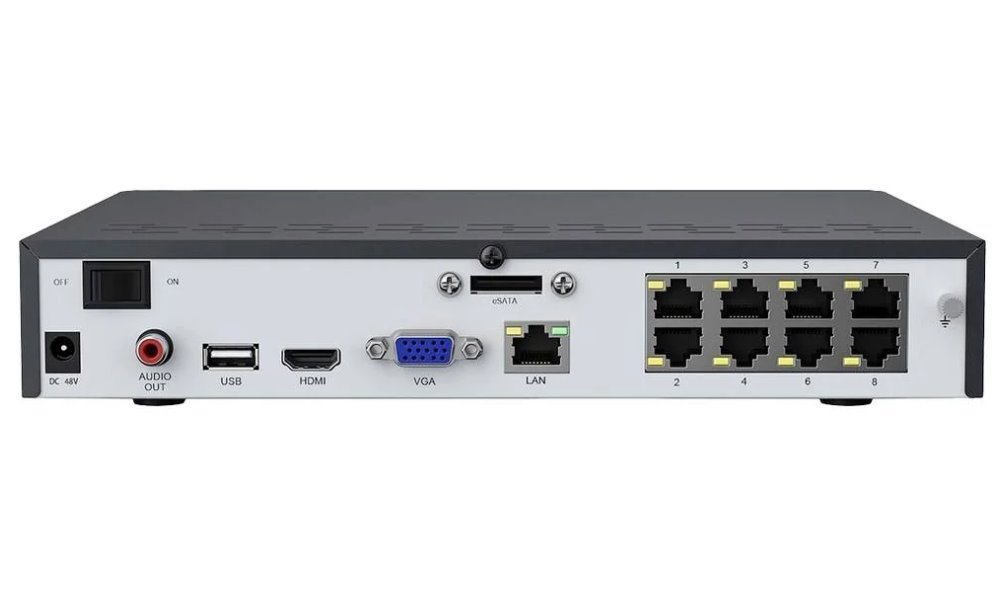 Reolink NVS8-8MB4 set videorekordér a 4ks IP kamera P330, 8x PoE, včetně 2TB HDD ( max. 2x 6TB ), VGA, HDMI, IP kamery 8