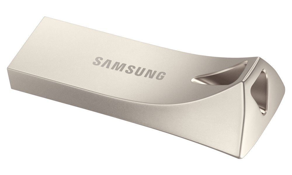SAMSUNG Bar Plus USB 3.2 128GB / USB 3.2 Gen 1 / USB-A / Kov / Stříbrná