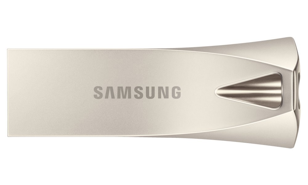 SAMSUNG Bar Plus USB 3.2 512GB / USB 3.2 Gen 1 / USB-A / Kov / Stříbrná