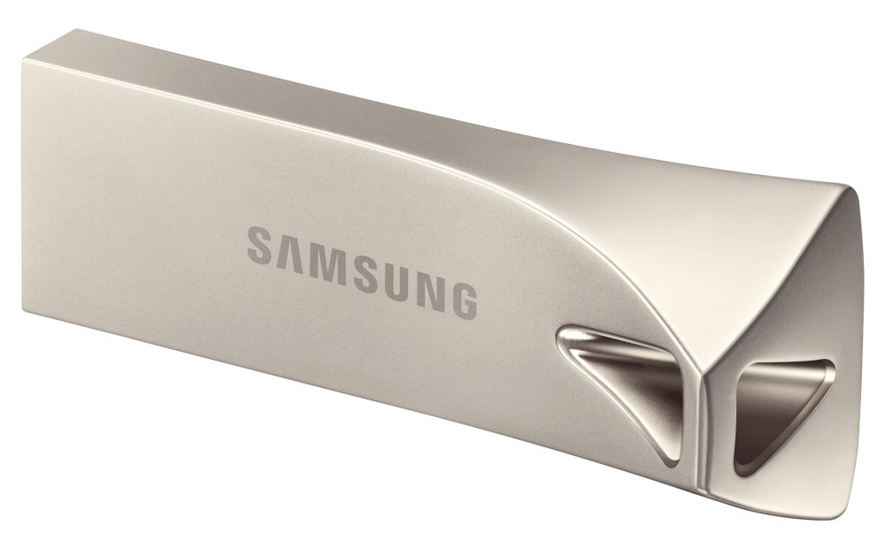 SAMSUNG Bar Plus USB 3.2 512GB / USB 3.2 Gen 1 / USB-A / Kov / Stříbrná