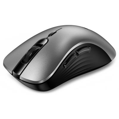 GENIUS Ergo 8100S AI Silver Grey/ 1600 dpi/ bezdrátová/ Copilot/ 6tlačítek/ tichá/ střibrnošedá