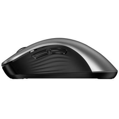 GENIUS Ergo 8100S AI Silver Grey/ 1600 dpi/ bezdrátová/ Copilot/ 6tlačítek/ tichá/ střibrnošedá
