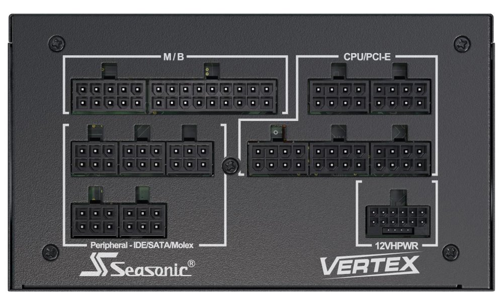 SEASONIC zdroj VERTEX PX-850 Platinum / 850W / ATX3.0 / 135mm fan / 80PLUS Platinum