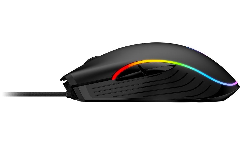 MSI herní myš FORGE GM300/ drátová/ 7.200 dpi/ RGB podsvícení/ 7 tlačítek/ USB