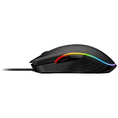 MSI herní myš FORGE GM300/ drátová/ 7.200 dpi/ RGB podsvícení/ 7 tlačítek/ USB