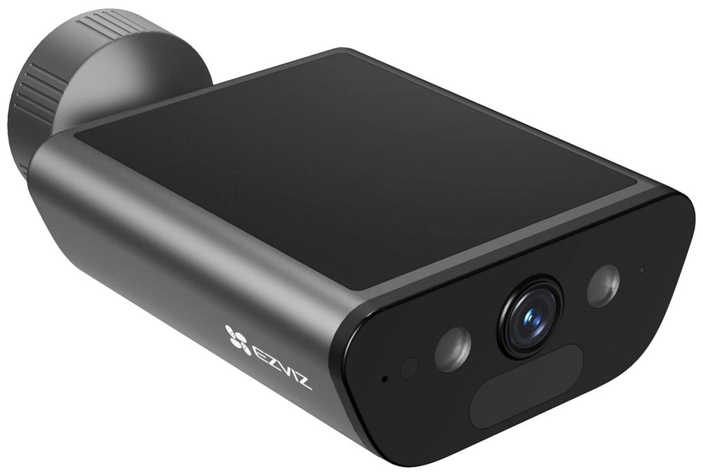 EZVIZ IP kamera EB5 4K/ venkovní/ Wi-Fi/ USB-C/ IP65/ objektiv 2,8mm/ H.265/ IR až 15m/ baterie/ černá