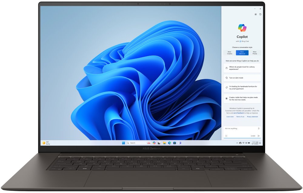 ASUS Zenbook S/ AMD STRIX-12C/BGA/ 32GB/ 2TB SSD/ Radeon™ Graphics/ 16"WQXGA+,touch/ W11P/ šedý