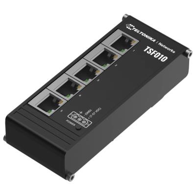 Teltonika TSF010 průmyslový nemanažovaný switch, 5x 10/100, bez zdroje