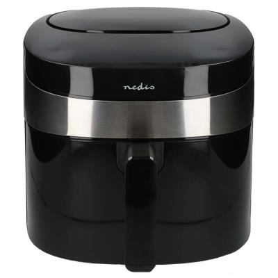 NEDIS Wi-Fi chytrá horkovzdušná fritéza/ objem 7,2 L/ 240 min. časovač/ 8 přednastavených programů/ výkon 1800 W/ černá