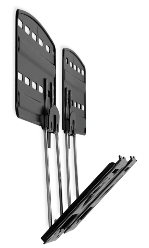 NEDIS nástěnný TV držák/ 43 - 85"/ nosnost 60 kg/ vzdálenost od stěny 7,50 mm/ fixní/ ocel/ černý