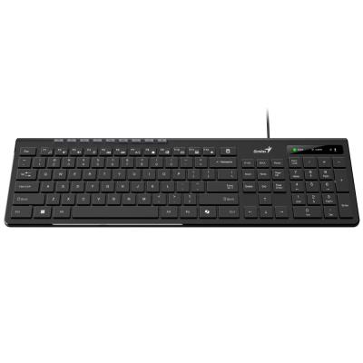 GENIUS Slimstar 230 II/ Drátová/ Copilot/ USB/ černá/ CZ+SK layout