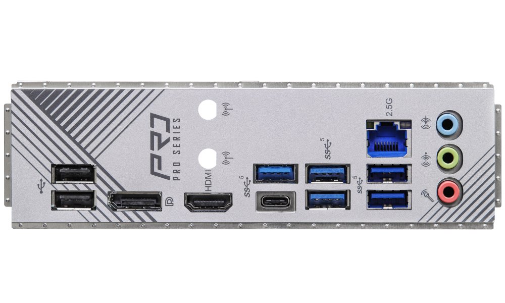 OPRAVENÉ - ASRock B760 PRO RS/D4 / Intel B760 / LGA1700 / 4x DDR4 / 3x M.2 / HDMI / DP / USB-C / ATX