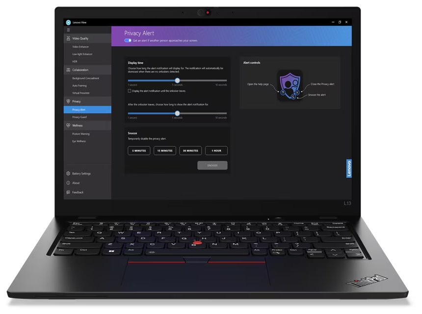 Lenovo L13 Clam G5 i/ Ultra 5-125U/ 16GB DDR5/ 512GB SSD/ Intel Graphics/ 13,3"WUXGA,matný/ W11P/ černý