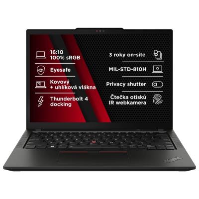 Lenovo X13 G5i/ Ultra 5-125U/ 16GB DDR5/ 512GB SSD/ Intel Graphics 4-Cores iGPU/ 13,3"WUXGA,matný/ W11P/ černý