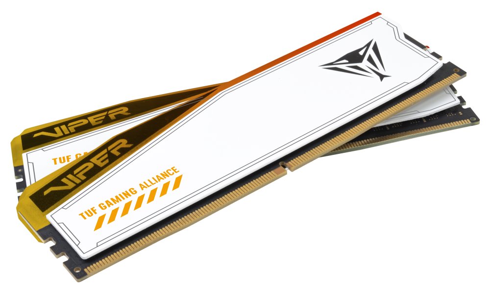 PATRIOT VIPER ELITE 5 TUF GAMING RGB HS 32GB DDR5 6600MT/s / DIMM / CL34 / 1,4V / Kit 2x 16GB