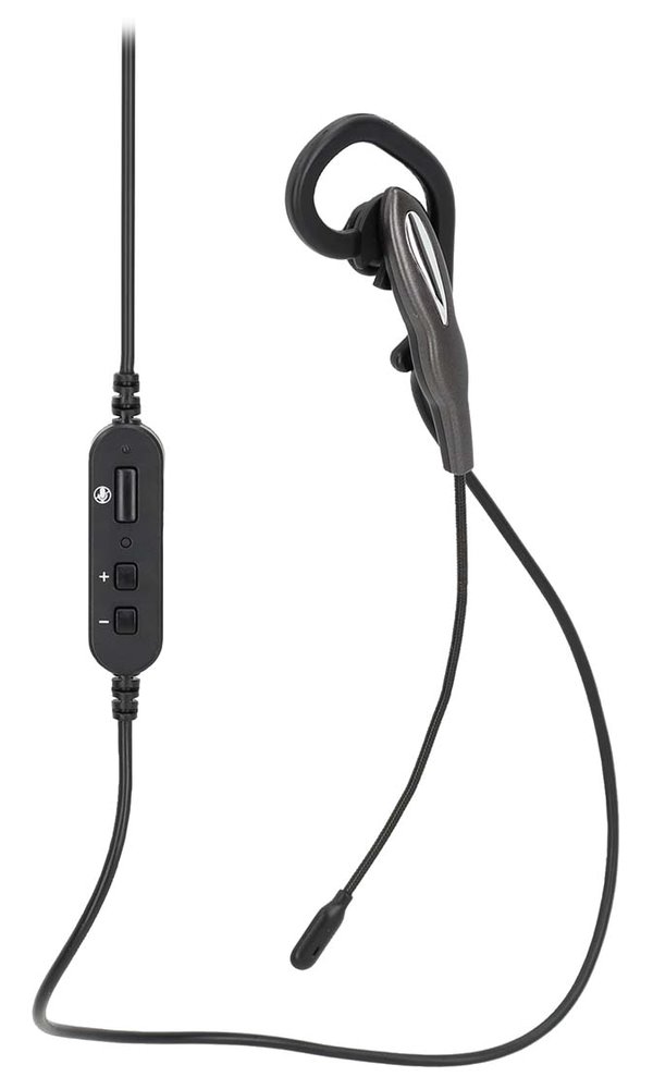 NEDIS headset/ PC sluchátka + mikrofon/ do uší/ Mono/ 96 dB/ USB-C/ USB-A/ černo-šedé