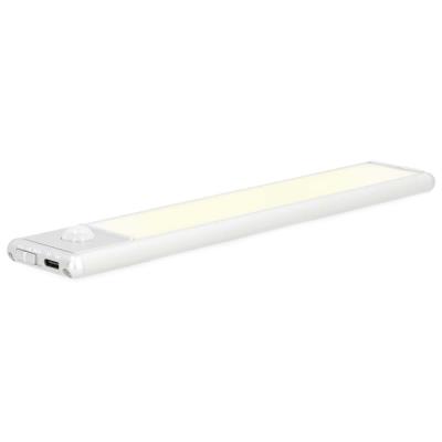 NEDIS skříňové světlo/ 3000 K/ 110 lm/ světelný senzor/ provozní doba 10 h/ napájení z baterie/ 5 V DC/ USB-C/ kabel 30