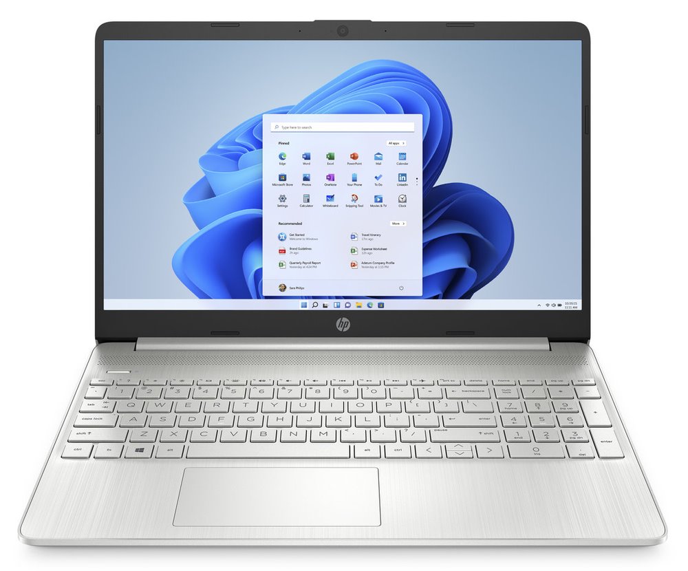 HP 15s-eq2025nc/ Ryzen 5 5500U/ 16GB DDR4/ 512GB SSD/ Radeon™ Graphics/ 15,6"FHD,matný/ W11H/ stříbrný