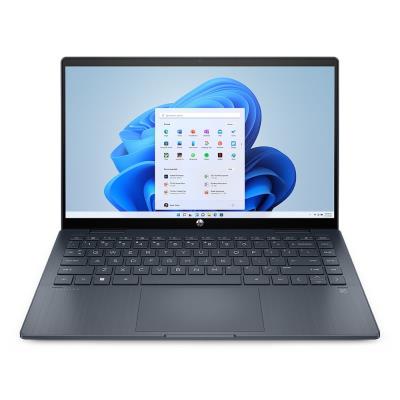 HP Pavilion x360 14-ek1010nc/ Intel U300/ 4GB DDR4/ 128GB SSD/ Intel UHD Graphics/ 14"FHD,touch/ W11HS/ modrý