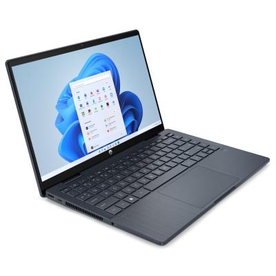 HP Pavilion x360 14-ek1010nc/ Intel U300/ 4GB DDR4/ 128GB SSD/ Intel UHD Graphics/ 14"FHD,touch/ W11HS/ modrý