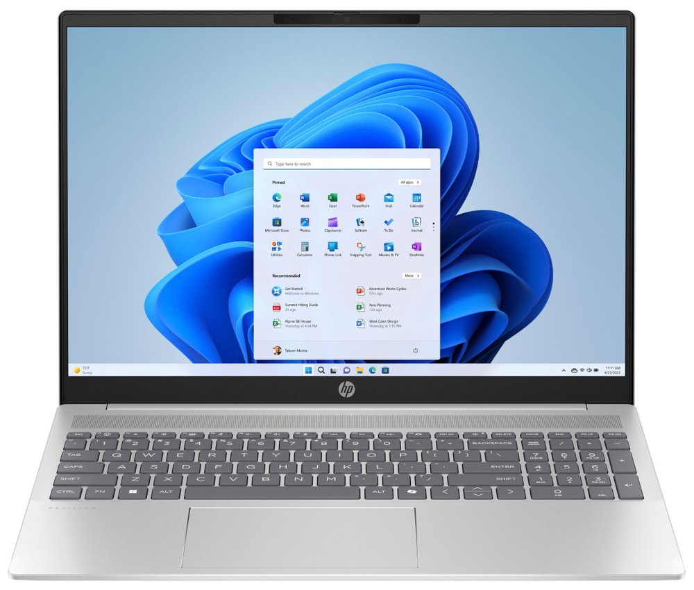 HP Pavilion 16-af0002nc/ Ultra 7-155U/ 16GB DDR5/ 1TB SSD/ Intel Graphics/ 16"WUXGA,matný/ W11H/ stříbrný