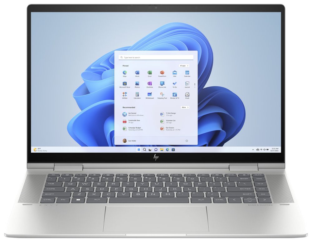HP ENVY x360 15-fe0003nc/ i5-1335U/ 16GB DDR5/ 1TB SSD/ Intel Iris Xe/ 15,6"FHD,OLED,touch/ W11H/ stříbrný