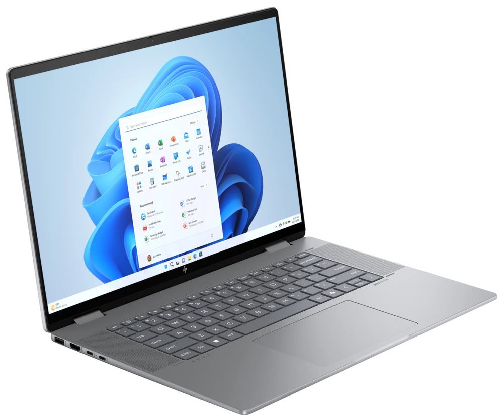 HP ENVY x360 16-ad0000nc/ Ryzen 5 8640HS/ 16GB DDR5/ 1TB SSD/ Radeon™ Graphics/ 16"WUXGA,touch/ W11H/ stříbrný