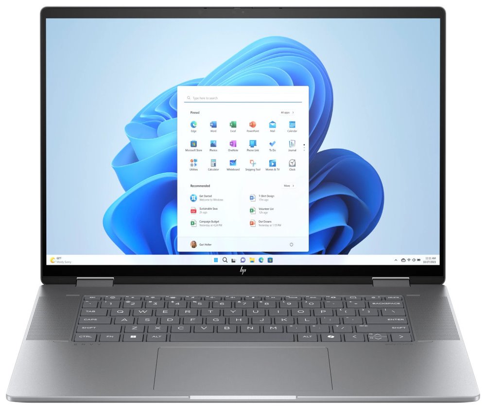 HP ENVY x360 16-ad0000nc/ Ryzen 5 8640HS/ 16GB DDR5/ 1TB SSD/ Radeon™ Graphics/ 16"WUXGA,touch/ W11H/ stříbrný