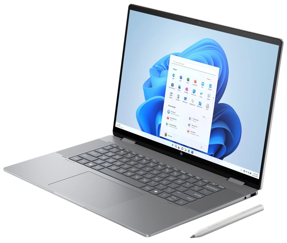 HP ENVY x360 16-ad0000nc/ Ryzen 5 8640HS/ 16GB DDR5/ 1TB SSD/ Radeon™ Graphics/ 16"WUXGA,touch/ W11H/ stříbrný