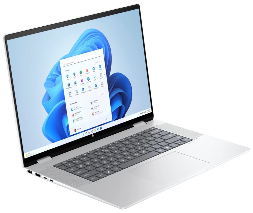 HP ENVY x360 16-ac0001nc/ Ultra 5-125U/ 16GB DDR5/ 1TB SSD/ Intel Graphics/ 16"2.8K,touch/ W11H/ stříbrný