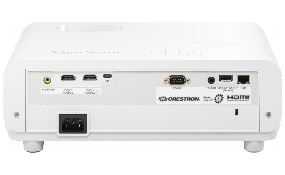 ROZBALENÉ - ViewSonic PX749-4K / UHD 3480x2160/ DLP projektor/ 4000 ANSI / 12000:1 / Repro / 2xHDMI/ USB-C / RJ45 / RS232