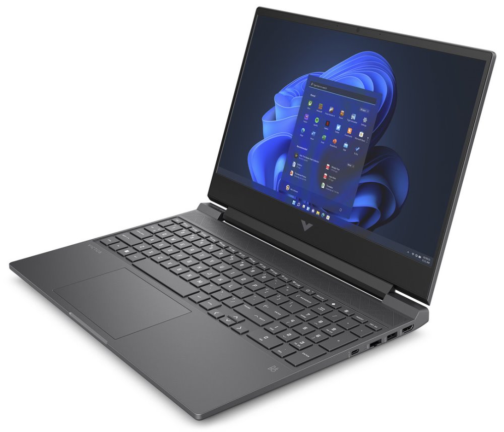 HP VICTUS 15-fa1030nc/ i5-12450H/ 8GB DDR4/ 512GB SSD/ RTX 2050 4GB/ 15,6"FHD,matný/ W11H/ šedý