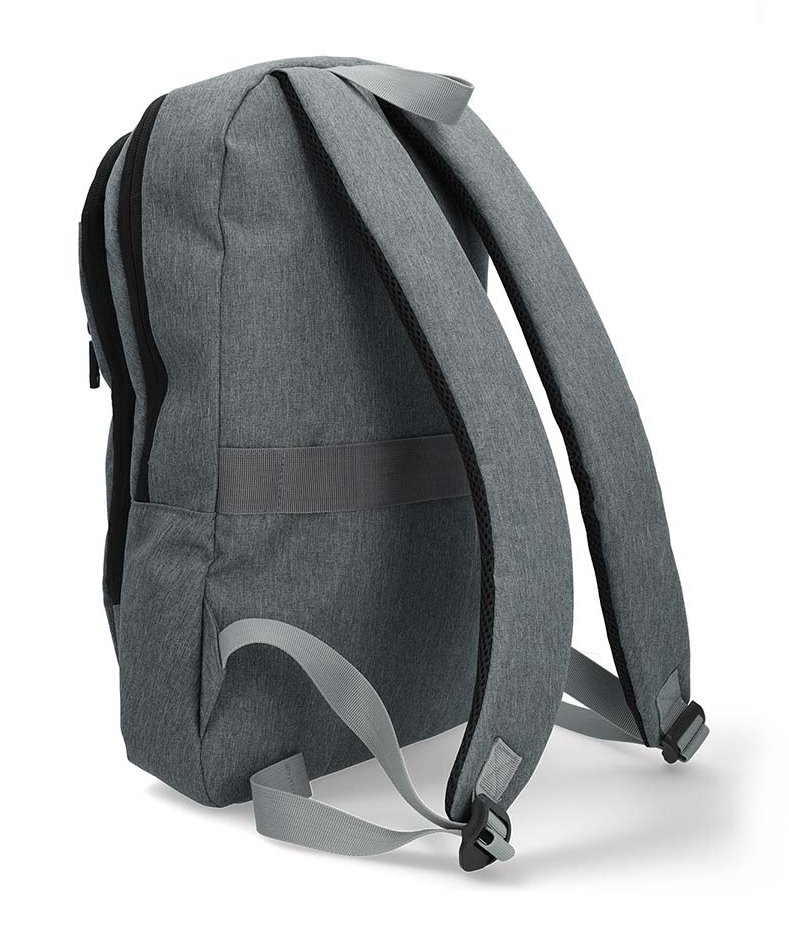 NEDIS batoh na notebook/ 10 - 16 "/ 10 přihrádek/ rozměry 430 mm / 50 mm / 290 mm/ polyester/ šedý