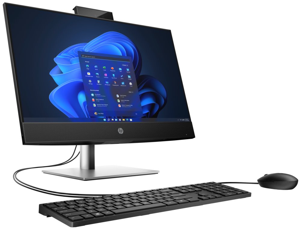 HP ProOne 440 G9/ AiO/ i5-14500T/ 16GB DDR5/ 512GB SSD/ Intel UHD/ 23,8"FHD,matný/ bez OS/ kbd+myš/ černý