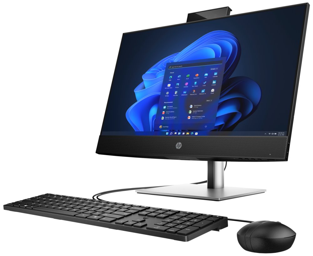 HP ProOne 440 G9/ AiO/ i5-14500T/ 16GB DDR5/ 512GB SSD/ Intel UHD/ 23,8"FHD,matný/ bez OS/ kbd+myš/ černý