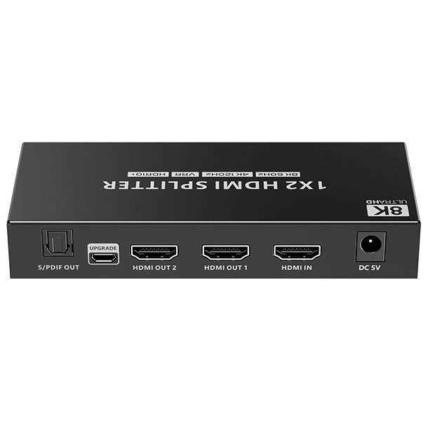XtendLan HDMI distribucní rozbocovac, 1 vstup / 2 výstupy, 8k@60Hz