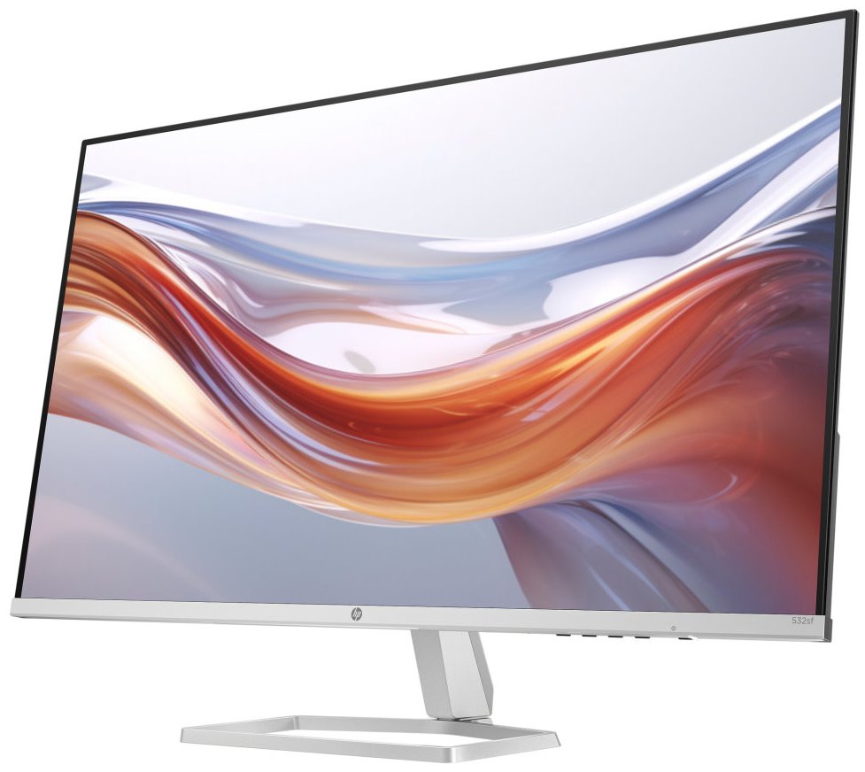 HP 532sf/ 31,5"/ 1920x1080/ VA/ 7ms/ 300 cd/m2/ 3000:1/  VGA/ HDMI/ černo-stříbrný