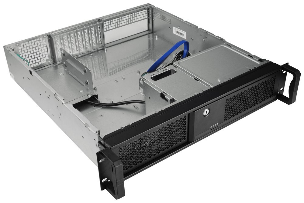 CHIEFTEC rack 19" 2U UNC-209S-B 400W, USB 3.0, černý