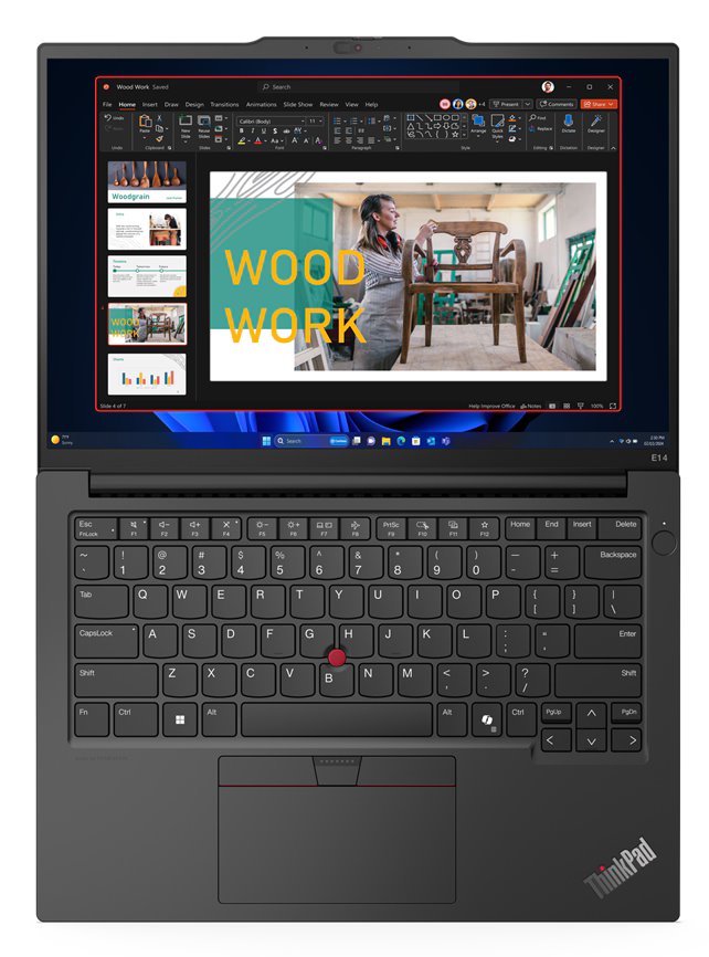 Lenovo E14 AMD G6/ Ryzen 3 7335U/ 8GB DDR5/ 512GB SSD/ Radeon™ Graphics/ 14"WUXGA,matný/ W11P/ černý