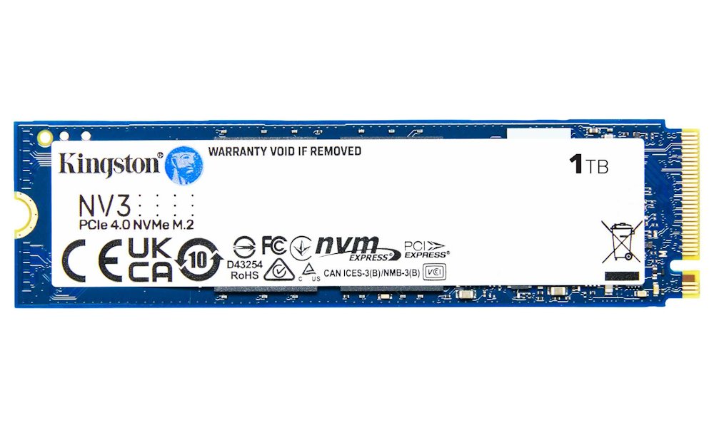KINGSTON NV3 SSD 1TB / NVMe M.2 PCIe Gen4 / Interní / M.2 2280