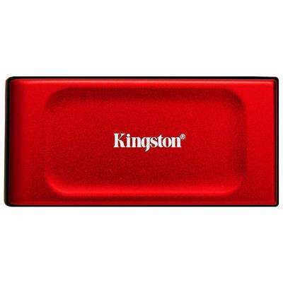 KINGSTON XS1000 2TB SSD / externí SSD / USB 3.2 Gen 2x2 / červený