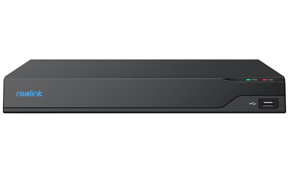 Reolink NVS16 síťový videorekordér 16 kanálů až 16MP, 1x GWAN, 16x PoE, 2x SATA, včetně 4TB HDD, VGA, HDMI, USB