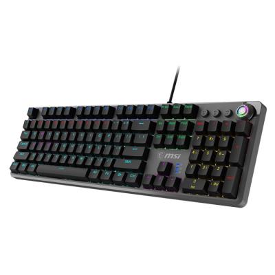 MSI herní klávesnice FORGE GK310 Red/ drátová/ mechanická/ RGB podsvícení/ USB/ CZ+SK layout