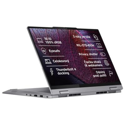 Lenovo ThinkBook 14 2-in-1 G4 IML/ Ultra 5-125U/ 16GB DDR5/ 512GB SSD/ Intel Graphics/ 14"WUXGA,touch/ W11P/ šedý