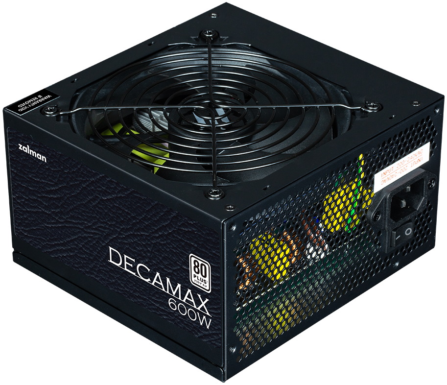 Zalman zdroj ZM600-LX3 / 600W / ATX / akt. PFC / 120mm ventilátor / 80Plus