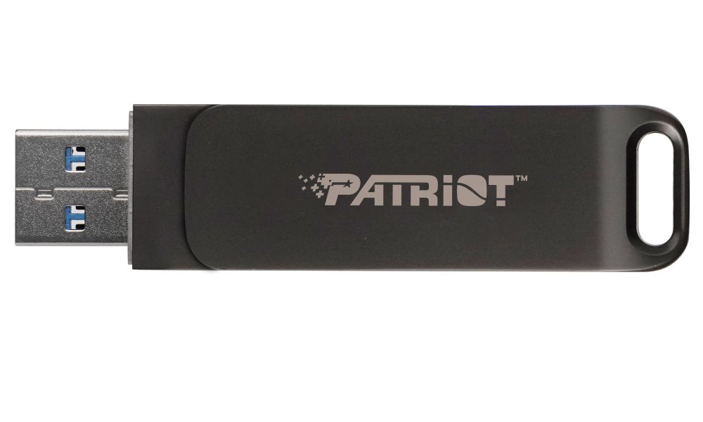 PATRIOT RAGE R550 256GB / USB Typ-A + USB Typ-C / USB 3.2 Gen 1 / šedá