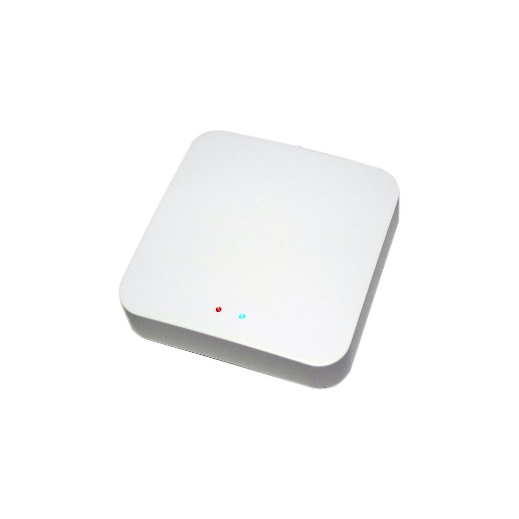 Xtend Home Tuya chytrý set brána Zigbee + 2x termostatická hlavice dispej na boku